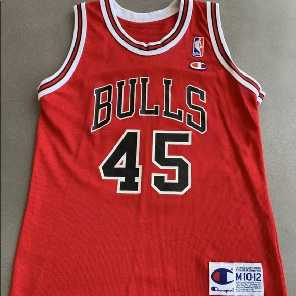 jordan 45 champion jersey